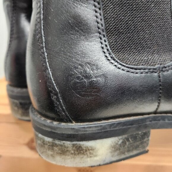 Timberland Women's Black Mount Chevalier Chelsea Boots Size 6 - Picture 9 of 11